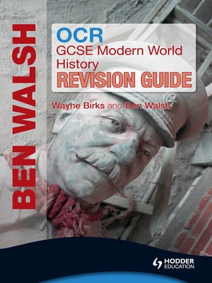 cover image of OCR GCSE Modern World History Revision Guide